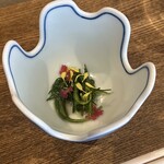 柳家 - 丘ひじきの辛子味噌和え