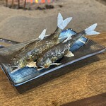 柳家 - 馬瀬川　鮎の塩焼き　二尾
