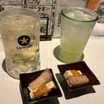 お忍びダイニング 穴グラ 岐阜駅前店 - お通し