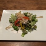 鉄板焼 天 銀座8丁目店 - ズワイガニのサラダ