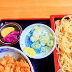 やぶ善 - 勿論、薬味も蕎麦と同じ。