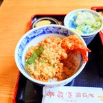 やぶ善 - サクッと感も残る、揚げたて天ぷら。