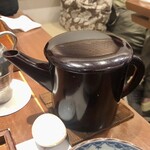 蕎麦 あららぎ - 蕎麦湯