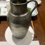 蕎麦 あららぎ - 〆張鶴　¥800-