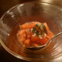 ざくろ 銀座店 - トマトサラダ