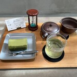伊勢茶 mirume - 香小町茶と抹茶チーズケーキ
