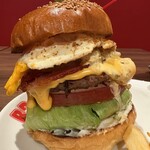 BROZERS’ - 【期間限定】～9/30 『5×5 LOT BURGER 25￥2,530』 ※3-E 『lunch drink¥275』