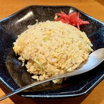 中華そば とみ屋 - 半チャーハン
