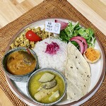 ミカレー!!! - ランチプレート３種　１５００円♡