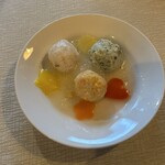 Porter House Steak & Grill - Chicken Meatballs from the Dog Menu