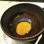 麺屋ここいち - 生卵はデフォで付属