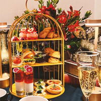 ウェルカムスパークリング+選べるカフェ2杯付き ”ROBINアフタヌーンティー”