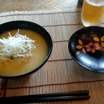 米沢鯉 六十里 - 鯉こく 牛蒡が味の秘訣