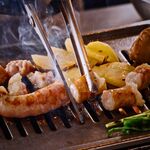 牛ホルモンタレ焼き