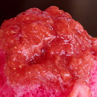 ページワン - 生搾り 苺にはコンフィチュールのようなものが。 '14 9月上旬