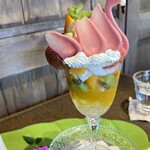 マコハハ トミティ デザインケーキ - フラミン子さん