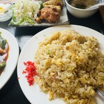 台湾料理 ふじ苑 - 白ご飯をプラス100円でチャーハンに