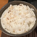 麹料理ごはん - 十穀米のご飯