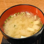 麹料理ごはん - 味噌汁