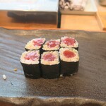 寿司 濱芝 - 鉄火巻き