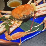 橋津屋 - ゆでガニ