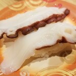 回転寿し トリトン - 北海たこ足。