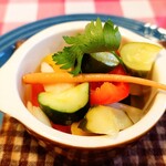 トラットリア ガバチョ - 自家製ピクルス