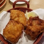 回転寿し トリトン - 自家製 北海道ザンギ。