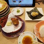 回転寿し トリトン - 途中・全体図。