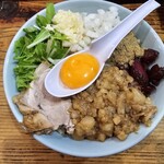 限界を超えろ - 【限定】冷やしTKM　ニンニクアブラ魚粉　1200円