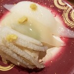 回転寿し トリトン - 津軽海峡沖やりいかづくし。