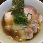 開運橋通 ふじ原 - 雲呑醤油そば