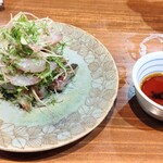 酒場オムロ - いさき大葉たたき