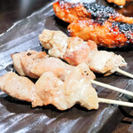 備長炭やきとり 美味美味 - オリーブ地鶏