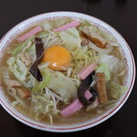 ちゃんぽん 明月 - 明月ちゃんぽん　玉子入り