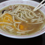 ちゃんぽん 明月 - 明月ちゃんぽん　玉子入り