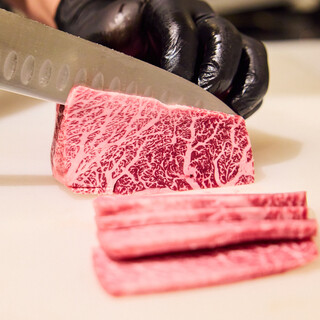 国産A5ランク和牛を一頭買いするからこそ実現できるコスパ◎