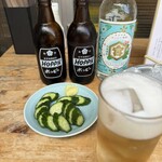 大衆食堂みゆき - きゅうりの浅漬け