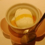 菅乃屋 - 「大地」のデザート“パンナコッタ”