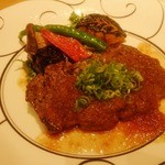 「大地」の馬肉ステーキ