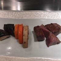 鉄板焼 豊園 (ホテル日航プリンセス京都) - これっぽっちの肉でもう大満足でした(笑)