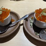 すしセンター - おちょこイクラ丼