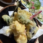 すしセンター - 天ぷら盛り合わせ