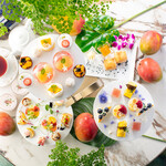 ラウンジ ジャルダン - ピーチ&マンゴーアフタヌーンティー