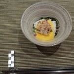 Sakai - 海ぞうめんと白バイ貝 黄身酢