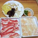 旬菜創作ビュッフェ 露菴 岡山古新田店 - ディナー料理20　しゃぶしゃぶ食べ放題