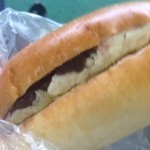 グリドン - 2014年9月：あんクリームチーズ♥コッペ（\240、ブレンド酵母）