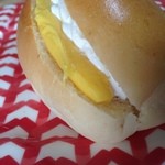 グリドン - 2014年9月：かぼちゃプリン♥コッペ(\200、ブレンド酵母)…滑らかタイプのプリン