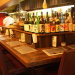 旬魚菜 正や - カウンター席の他、個室があります