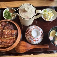炭焼うな富士 白壁別邸 - 上ひつまぶし@5640円